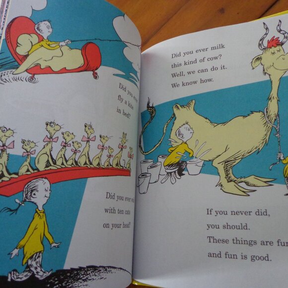 NEW Lot of 3 Dr. Seuss Hardcover Books Colored Illustrations - Picture 13 of 16